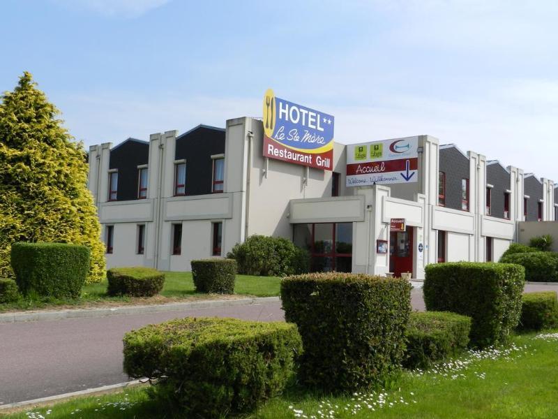 Logis Hotel Restaurant Le Sainte Mere Exteriör bild